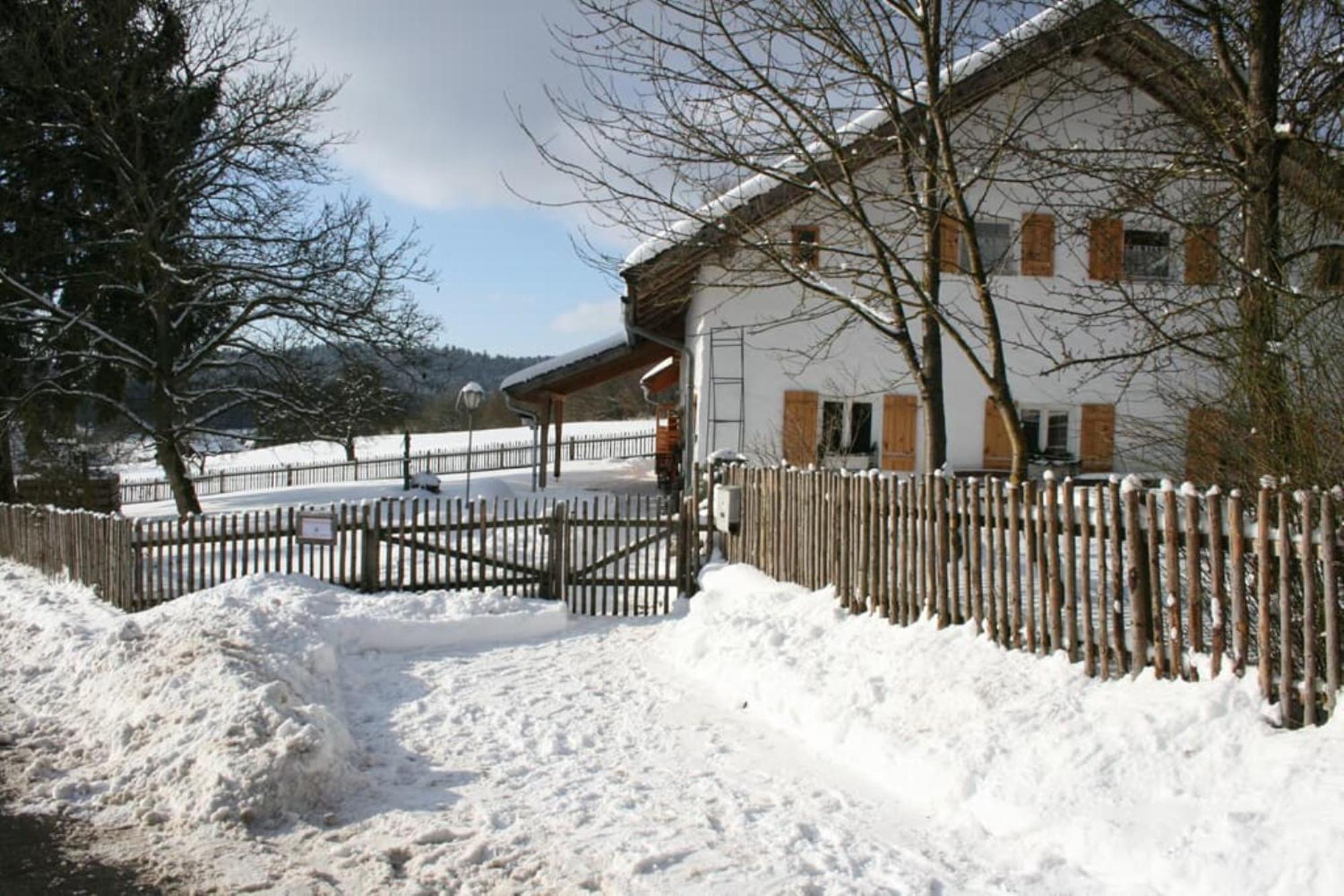 Ferienhaus Winter Blaibach エクステリア 写真