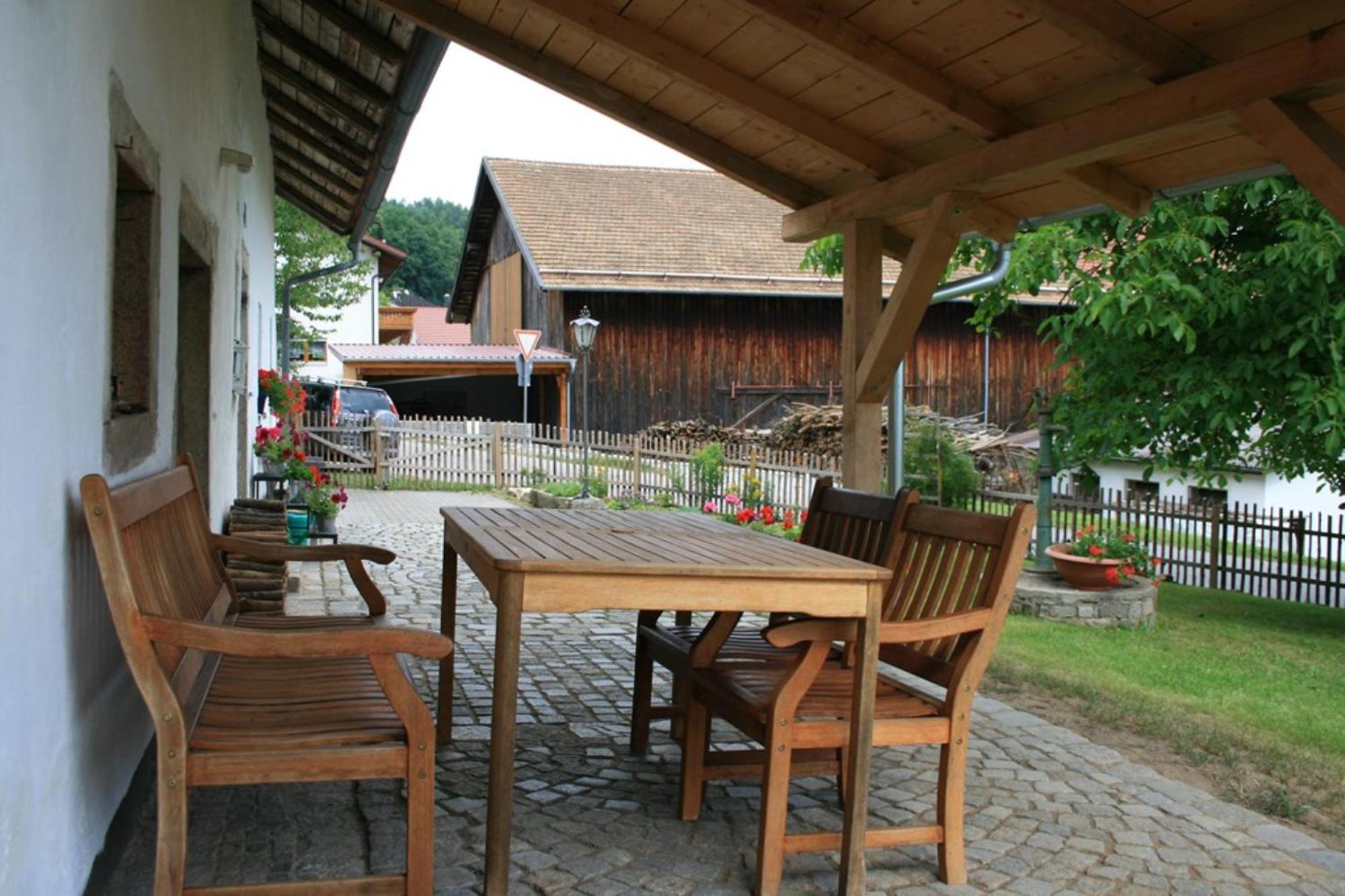 Ferienhaus Winter Blaibach エクステリア 写真